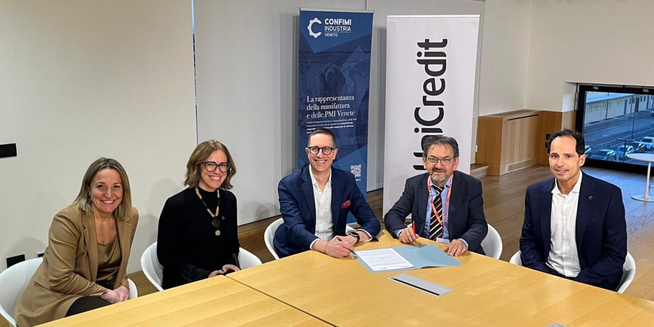 Confimi Apindustria Verona e UniCredit siglano un protocollo d’intesa a sostegno delle PMI scaligere