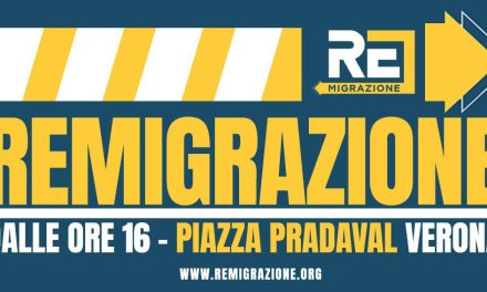 Il Comitato per la remigrazione anche a Verona