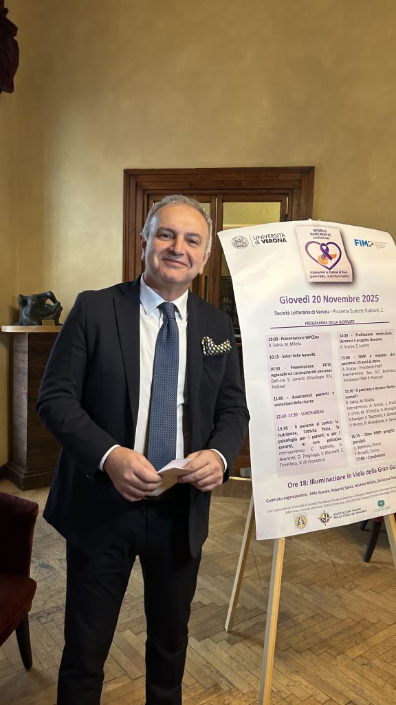 Tumore al pancreas, Verona modello nazionale: ricerca, multidisciplinarità e nuove “Pancreas Unit” 2 Roberto Salvia