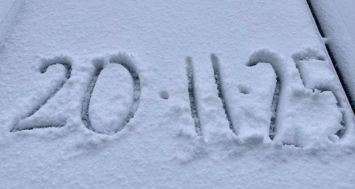 Lessinia sotto la neve: Bosco Chiesanuova annuncia l’inverno