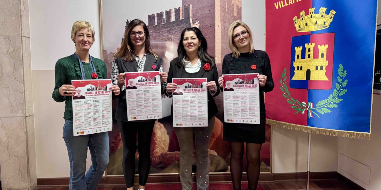 “Castelli in Rosso 2025”: il Serraglio si unisce contro la violenza sulle donne