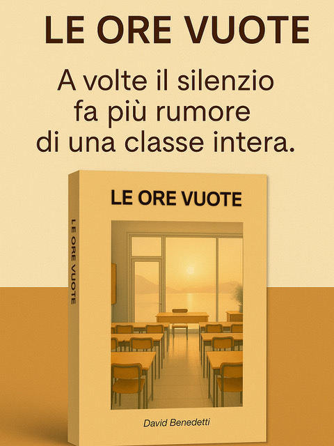 Le ore vuote. Il primo romanzo di Davide Benedetti