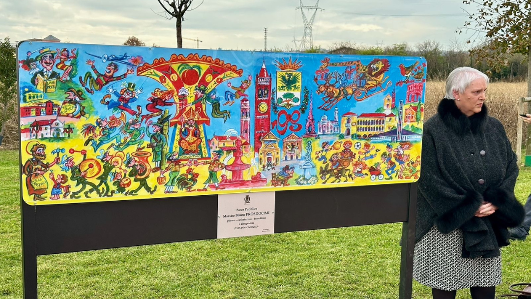 Bussolengo. Inaugurato i parco dedicato a Prosdocimi