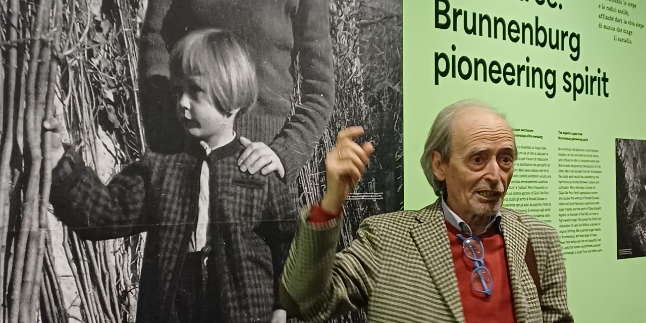 A Merano per i 100 anni di  Mary de Rachewiltz, figlia di Ezra Pound