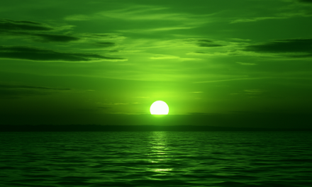 Crepuscolo verde
