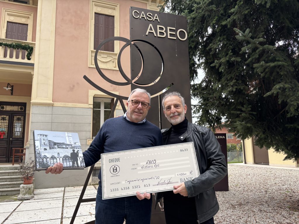 La favola di Natale a Casa Abeo, arriva il dono dei Veronensis 1 Foto Guido Vincenzi Leonardo Ferri