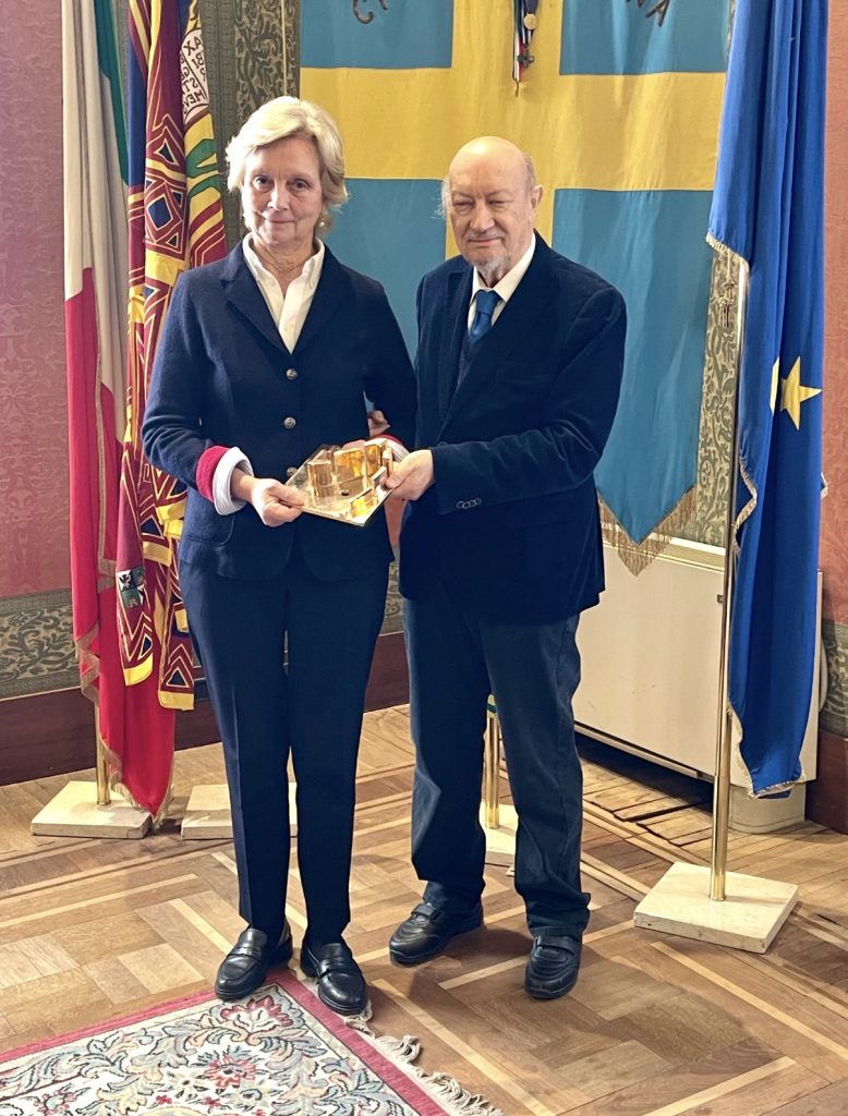 Verona premia la sua bellezza.
Momento della premiazione
