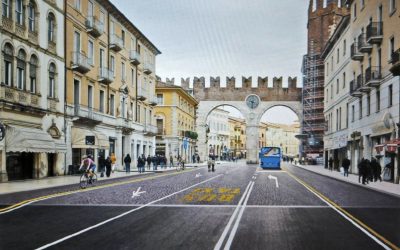 Corso Porta Nuova, accessibilità e sicurezza: pedoni e ciclisti separati