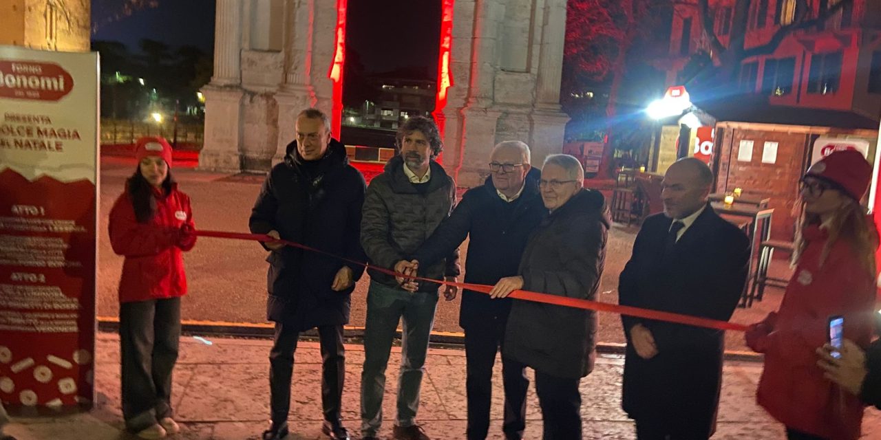 Forno Bonomi accende il Natale di Verona: un mese di luci, gusto e tradizione all’Arco dei Gavi