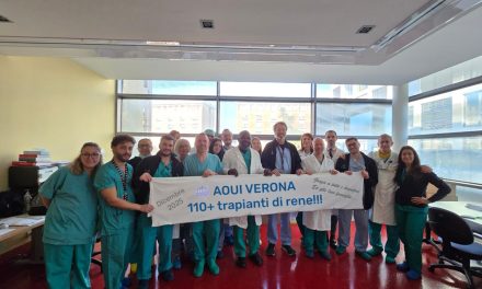 Centro trapianti di rene, l’anno si chiude con 110 interventi