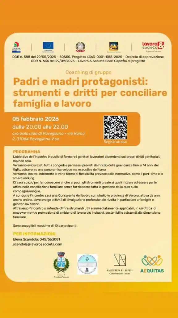 Conciliazione famiglia-lavoro. Tedeschi: battaglia politica e sociale 1 622680823 1203008105375184 3990493243904194641 n