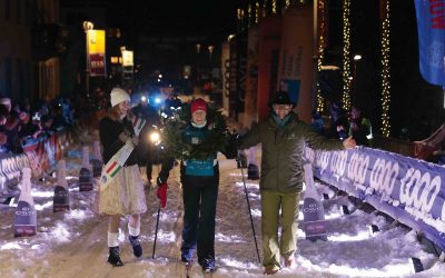 Marcialonga. Ultimo ma festeggiato come un campione