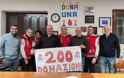 Giovanni Polato: 200 donazioni di sangue e plasma