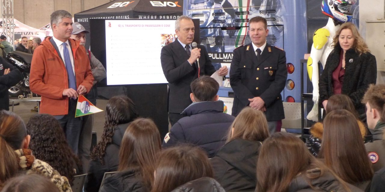 Il Marie Curie a lezione di sicurezza al Motor Bike Expo