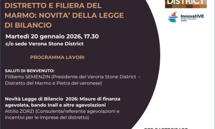 Verona Stone District. Agevolazioni per le imprese 2026
