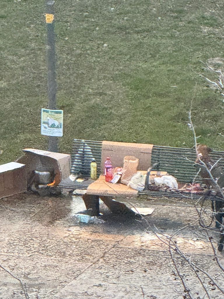 Un "barbecue" in piazza Cittadella 1 PHOTO 2026 01 26 22 51 22