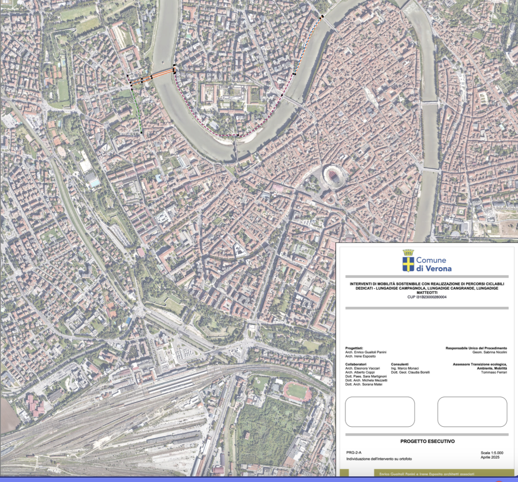 Ancora piste ciclabili tra Parona e il centro 4 Screenshot 2026 01 08 alle 22.10.24