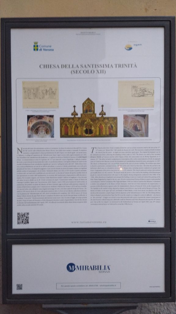 Santissima Trinità. Note negative all’esterno 3 Stradario nel degrado. 19