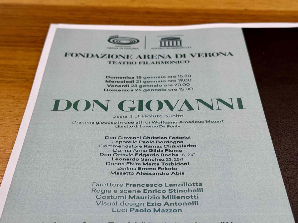 Don Giovanni, il capolavoro di Mozart inaugura la stagione 2026 del Teatro Filarmonico 2 don givananni