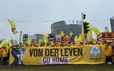 Coldiretti a Strasburgo: “Fermare le importazioni sleali e difendere la sovranità alimentare europea”