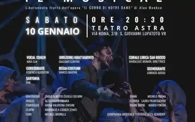 “Suona Notre Dame – Il Musical” accende il palcoscenico dell’Astra