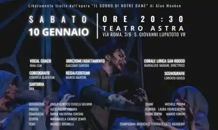 “Suona Notre Dame – Il Musical” accende il palcoscenico dell’Astra