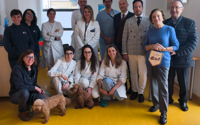 Fisioterapia con il cane: in Aoui parte il progetto pilota per i piccoli pazienti