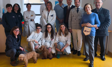 Fisioterapia con il cane: in Aoui parte il progetto pilota per i piccoli pazienti