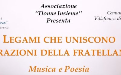 Villafranca celebra l’8 marzo con “Legami che uniscono, vibrazioni della fratellanza”