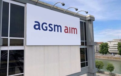 Rebranding Agsm Aim, via libera