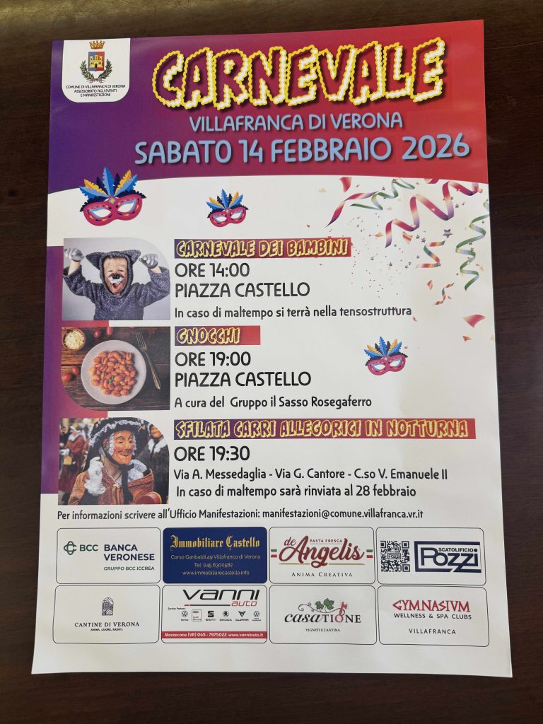Villafranca in festa per il Carnevale 2026: sfilata notturna, maschere e un tocco di San Valentino 1 IMG 4033