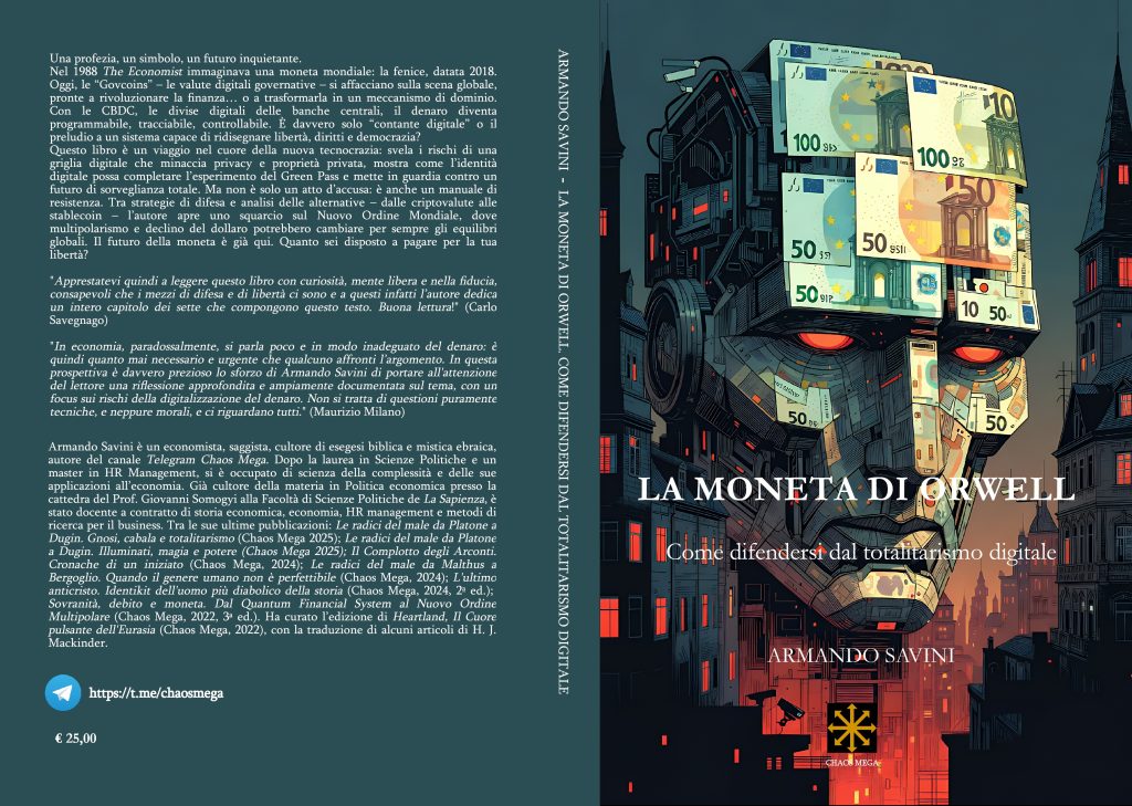 Chi governa la moneta e chi ci governa? 4 LA MONETA DI ORWELL PAPERBACK 6.000x9.000 298 BW CREAM en US