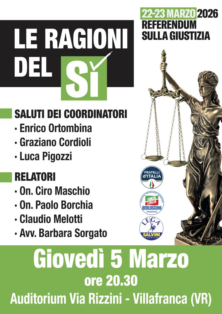 Referendum, a Villafranca un incontro pubblico con parlamentari e rappresentanti locali 1 LOCANDINA REFERENDUM