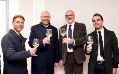 Lorenzo Fontana visita la Cantina Cadis 1898