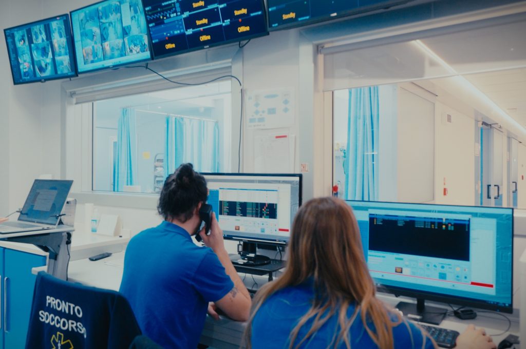Ircss Negrar. Inaugurati nuovi robot e ampliato il Pronto Soccorso 3 Pronto Soccorso Centrale di monitoraggio