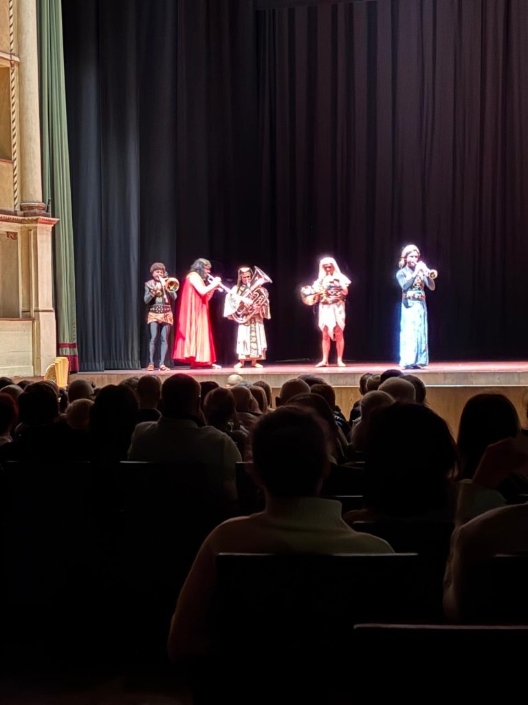 Aida: il Quintetto Brass Gomalan incanta il Ristori con musica, teatro e danza 1 ae479369 7a22 46d0 964c c6f97dd5b1ab