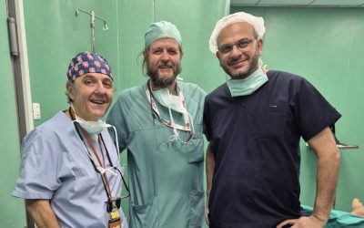 Il prof. Veraldi a Gaza in missione umanitaria