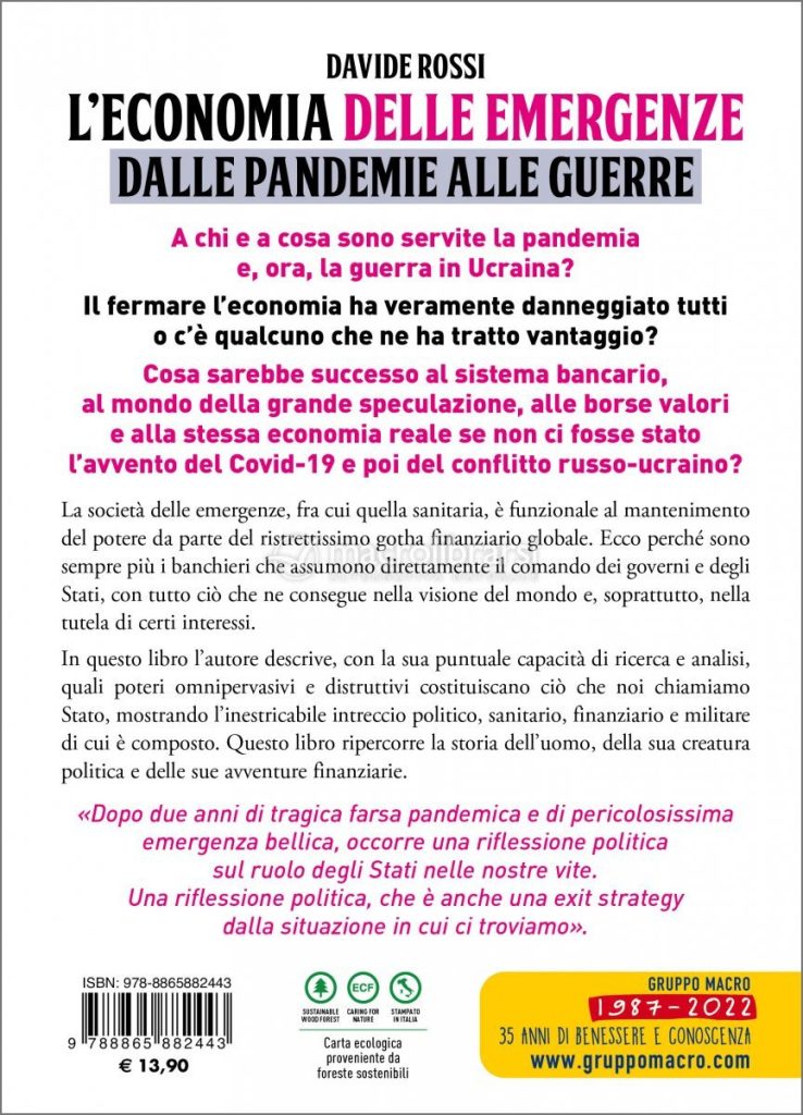Emergenze continue contro la sovranità dei popoli 2 l economia delle emergenze dalle pandemie alle guerre 390186 1 4231341480