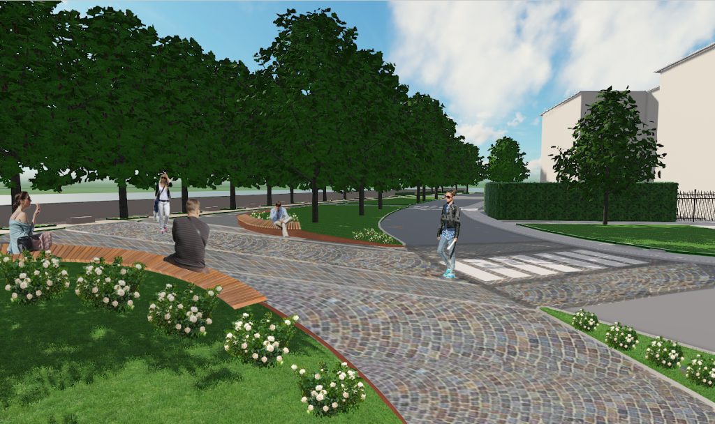 rendering bra molinari vista laterale