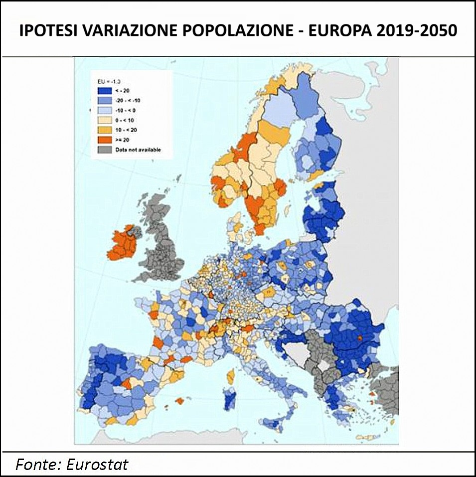 1/ Verona recupera competitività in Italia e rilancia il progetto 2040 1 Andamento demografico nel continente...