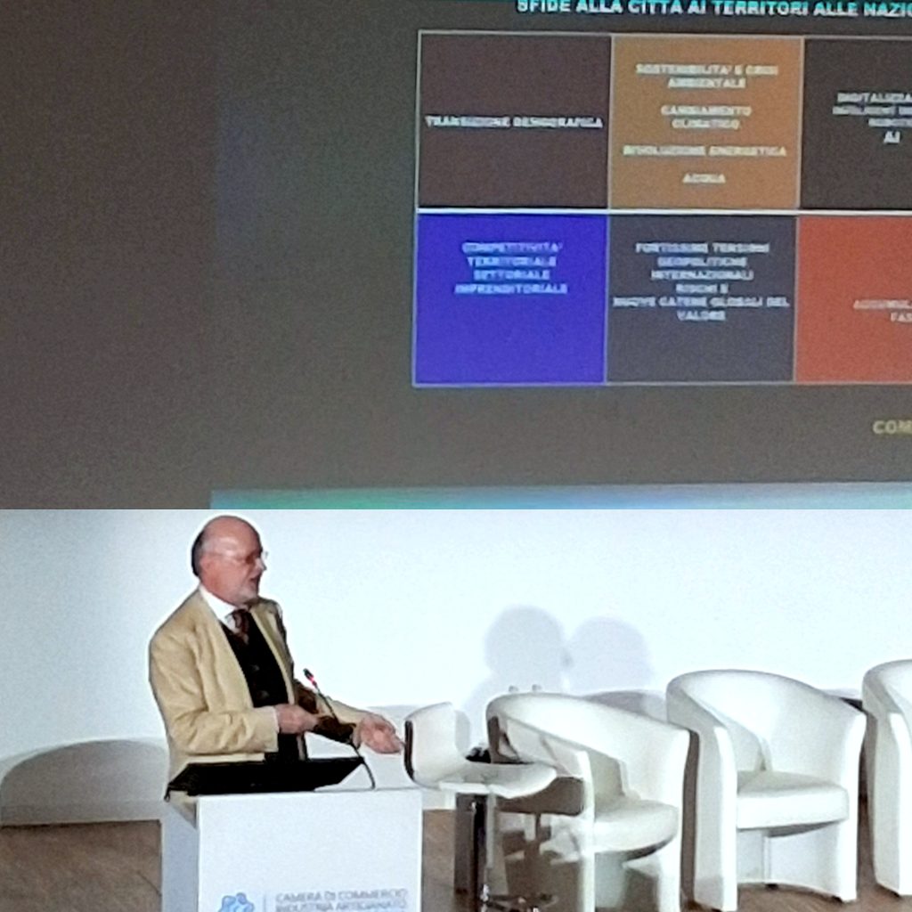 1/ Verona recupera competitività in Italia e rilancia il progetto 2040 3 Il prof. Bellicini presenta i dati recenti