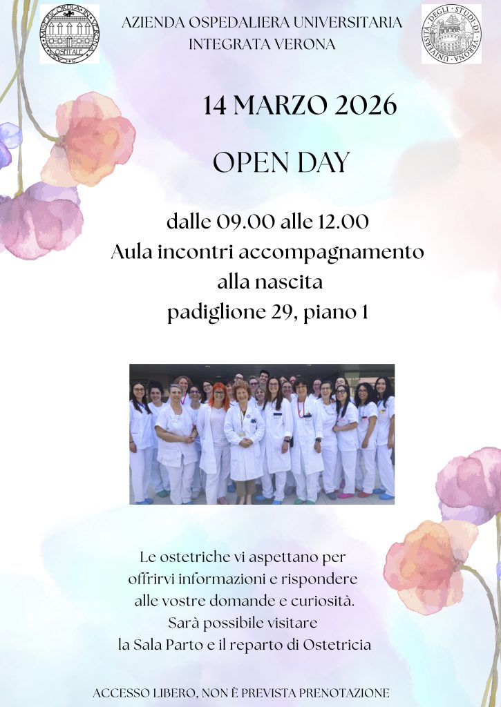 Ospedale della Donna e del Bambino, open day in Ostetricia per i futuri genitori 1 Brochure Open Day