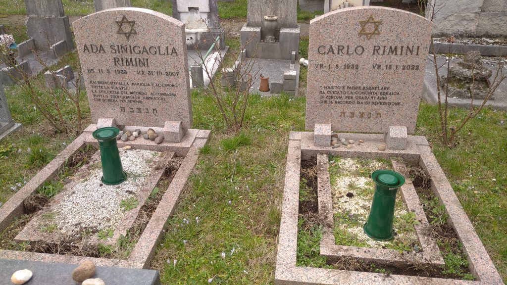 Cimitero ebraico di via Badile. Oltraggiati gli esterni 7 Cimitero ebraico di Verona. 23