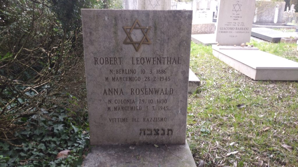 Cimitero ebraico di via Badile. Oltraggiati gli esterni 8 Cimitero ebraico di Verona. 35