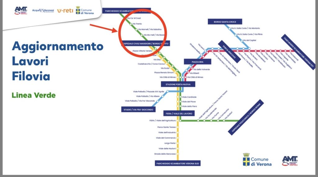 Via Mameli, tra filovia e acquedotto un altro cantiere 4 Via Mameli, tra filovia e acquedotto un altro cantiere