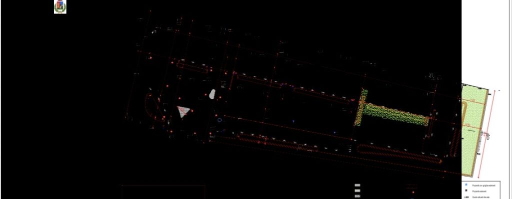 Pescantina, sistemato il parcheggio del cimitero 4 Il cimitero di Pescantina, durante l'intervento di riqualificazione