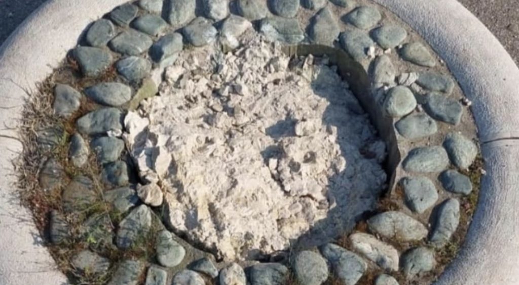 Il cippo della via Postumia a S.Lucia. Era lì da 2.147 anni 1 IMG 8269