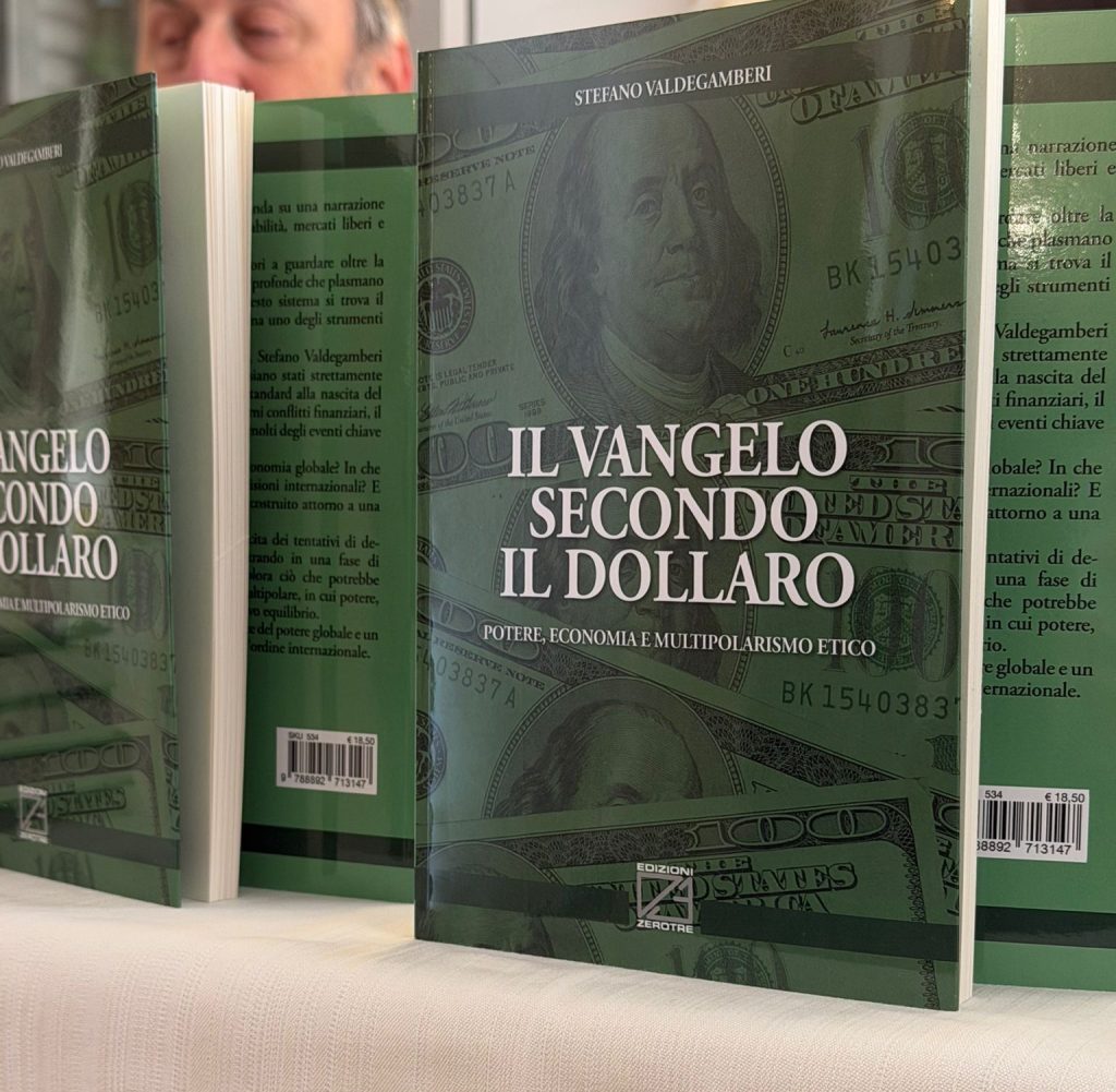 'Il Vangelo secondo il dollaro'. Un saggio da studiare, non solo da leggere 1 WhatsApp Image 2026 03 28 at 19.48.59