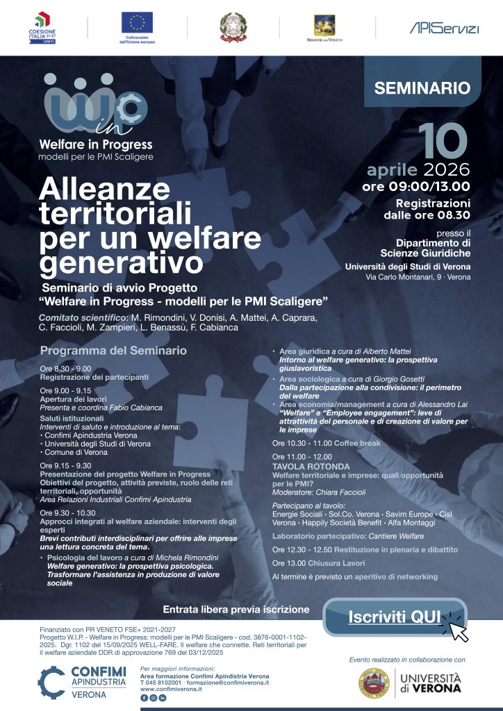 Welfare generativo, leva strategica per le PMI 1 2026 Locandina wip ALLEANZE TERRITORIALI PER UN WELFARE GENERATIVO con programma 1 1