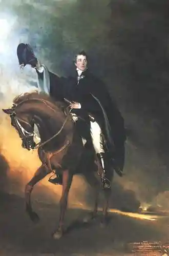 Il patto segreto di Verona: una celebre bufala, utilizzata dagli USA contro l’Europa. 3 330px The Duke of Wellington on Copenhagen 1818 by Thomas Lawrence